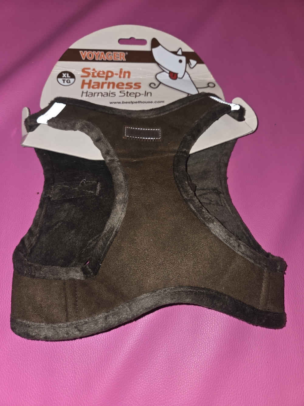 Voyager Step-In Dog Harness - Brown (XL)